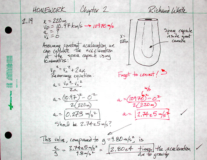 ap physics oh my homework